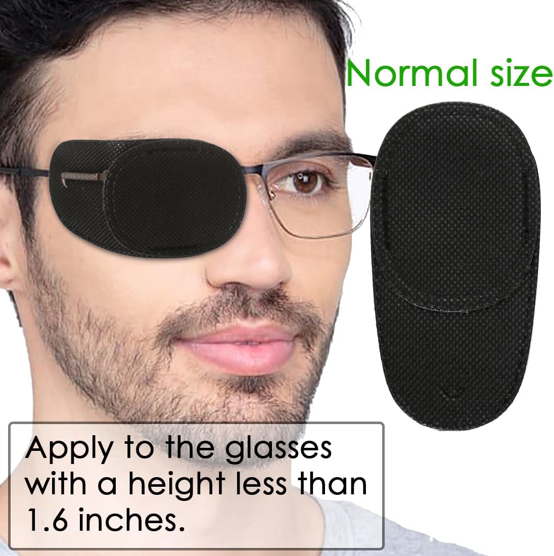 Eye Patches for Adults Kids Eye Patch for Glasses Treat Lazy Eye Amblyopia Strabismus for Left or Right Eyes